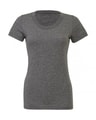 Dames T-shirt Triblend Crew Neck Bella 8413 Grey Triblend